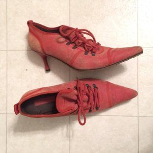 Diesel Ankle Boots (Red)